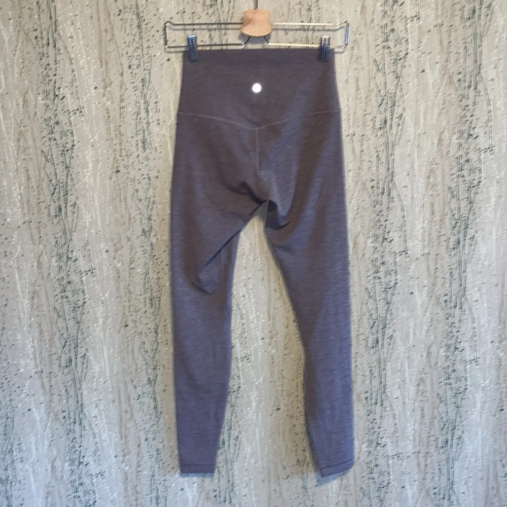Lululemon Align Pant 28” Heathered Lunar Rock size 6 - Picture 4 of 5